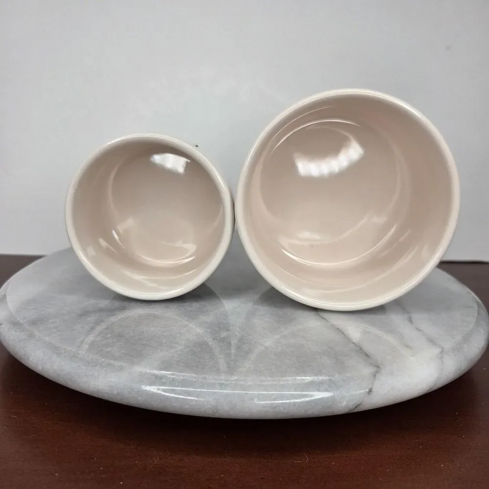 Rae Dunn Salsa Guac Ceramic Dip Bowls Set Of 2 Snack Serving Dishes Kitchen